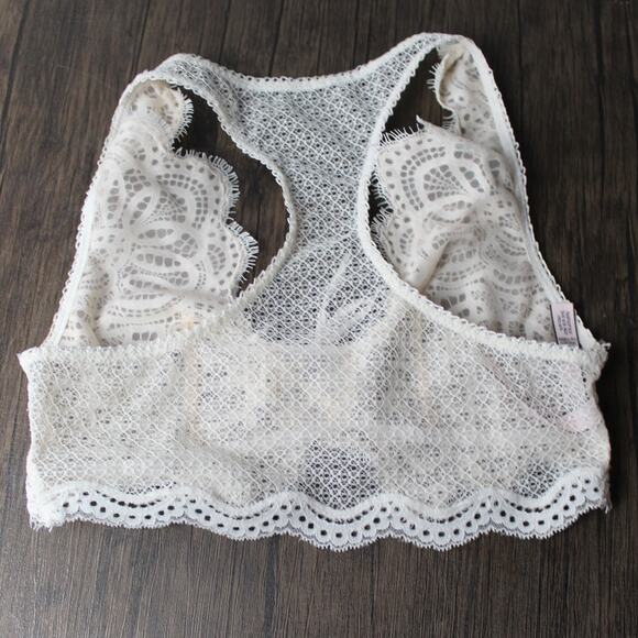 Victoria's Secret Dream Angels bralette sheer lace Small white - Picture 2 of 3